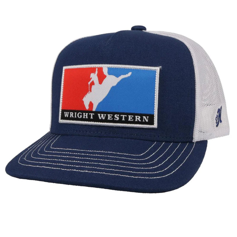 Load image into Gallery viewer, WB003 - Hooey &quot;Wright Brothers&quot; Navy/White Hat
