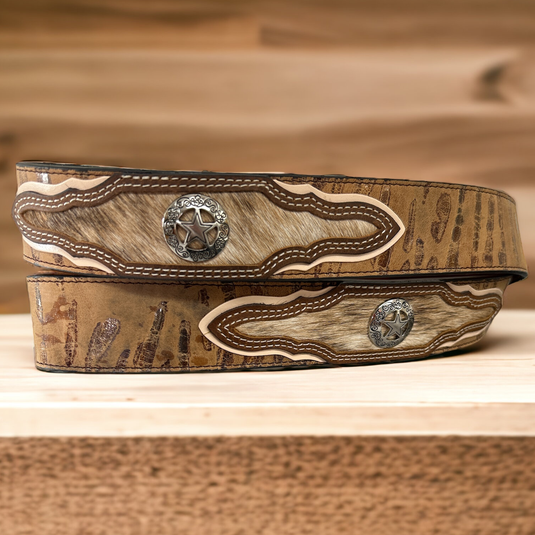 WB8000 - Ranger Belt Co. Cowhair Leather Belt