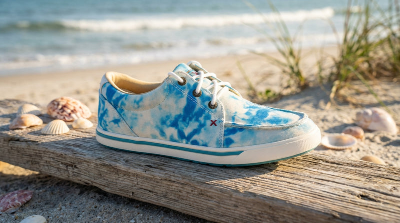 Load image into Gallery viewer, WCA0038 - Twisted X Kicks Blue Tie-Dye
