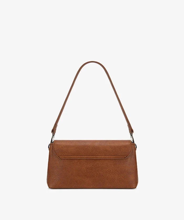 Load image into Gallery viewer, WG-HB-573-2003-BR - Wrangler Retro Flap Shoulder Bag - Brown

