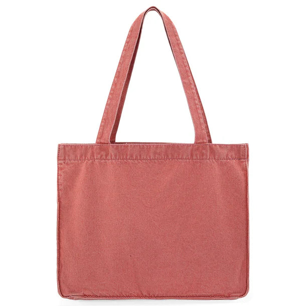 Load image into Gallery viewer, WG143-2006PK - Wrangler Stitch Denim Tote Bag - Pink
