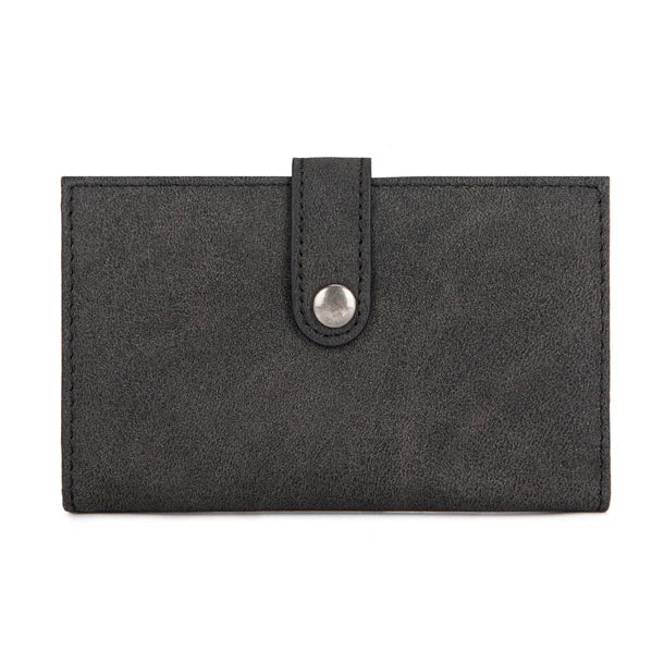 Load image into Gallery viewer, WG162-W0333BK - Wrangler Card Holder Bi-Fold Wallet - Black
