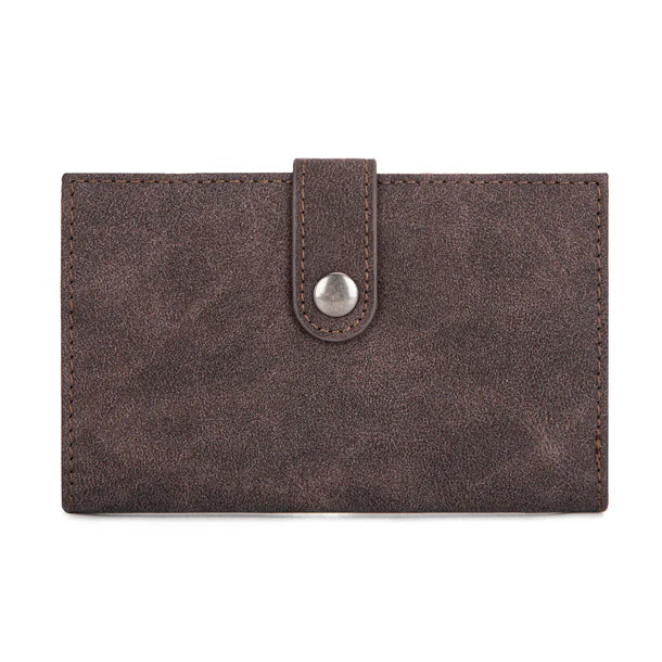 Load image into Gallery viewer, WG162-W0333CF - Wrangler Card Holder Bi-Fold Wallet - Coffee
