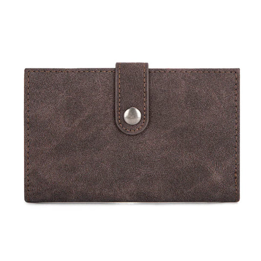 WG162-W0333CF - Wrangler Card Holder Bi-Fold Wallet - Coffee