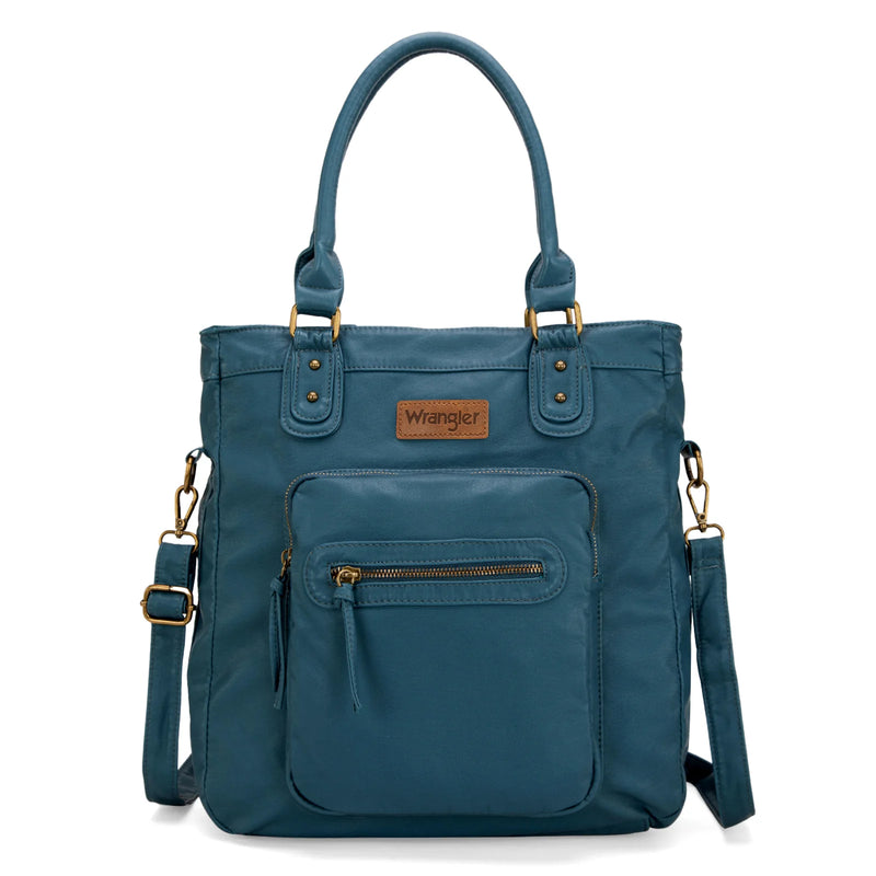 Load image into Gallery viewer, WG165-1110JN - Wrangler Slouchy Tote/Crossbody - Jean
