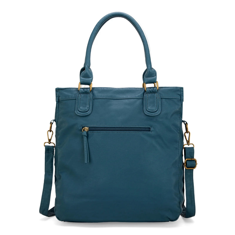 Load image into Gallery viewer, WG165-1110JN - Wrangler Slouchy Tote/Crossbody - Jean
