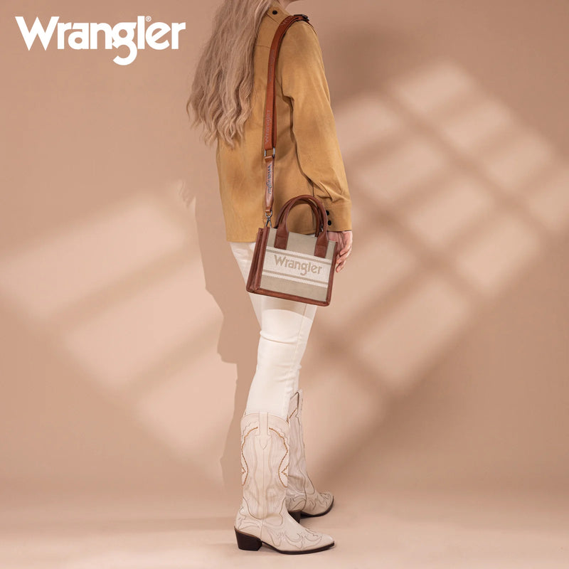 Load image into Gallery viewer, WG171-2811KH - Wrangler Logo Mini Tote/Crossbody
