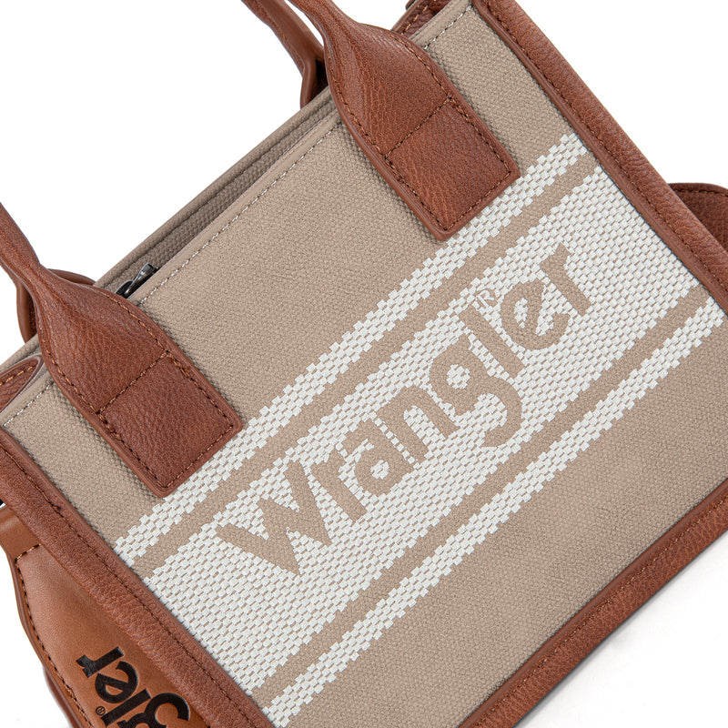 Load image into Gallery viewer, WG171-2811KH - Wrangler Logo Mini Tote/Crossbody
