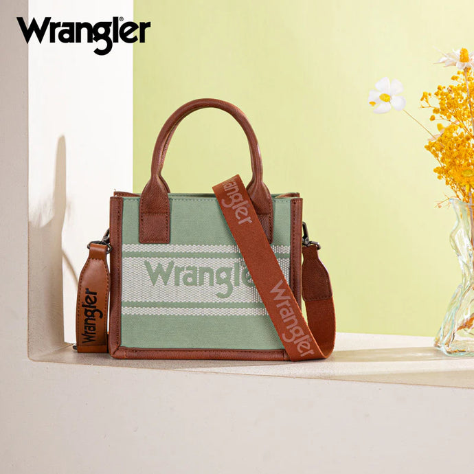 WG171-2811LGN - Wrangler Logo Mini Tote/Crossbody