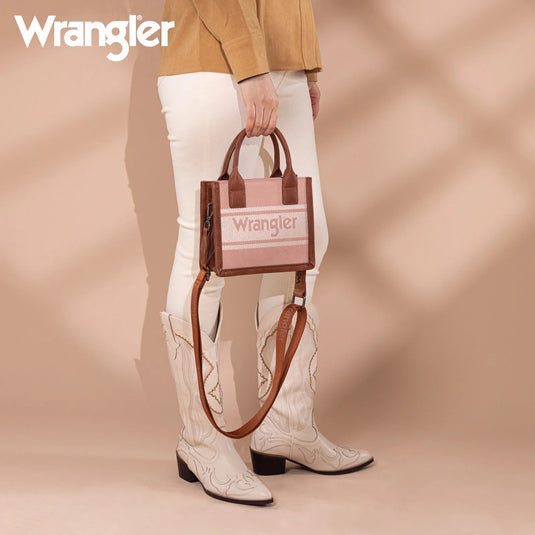 WG171-2811PK - Wrangler Logo Mini Tote/Crossbody