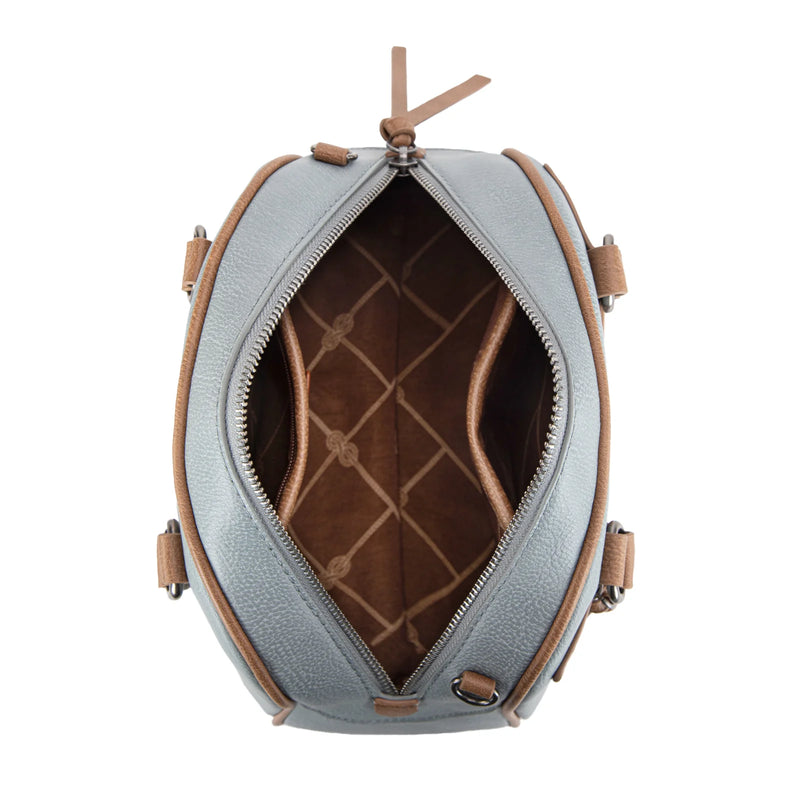 Load image into Gallery viewer, WG185-5112JN - Wrangler Whipstitch Collection Satchel/Crossbody Bag
