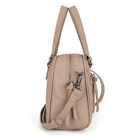 WG185-5112KH - Wrangler Whipstitch Collection Satchel/Crossbody Bag