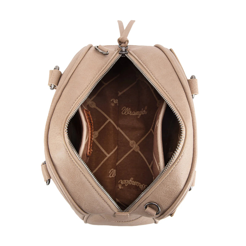 Load image into Gallery viewer, WG185-5112KH - Wrangler Whipstitch Collection Satchel/Crossbody Bag
