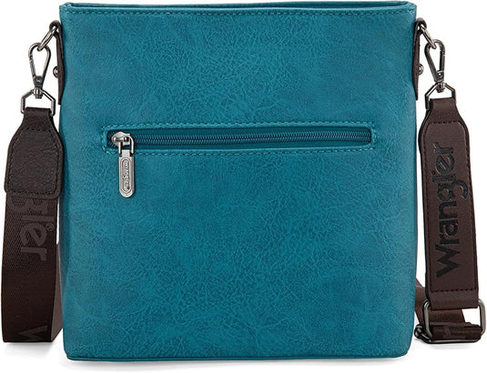 WG20-8360TQ - Wrangler Crossbody Bag - Turquoise