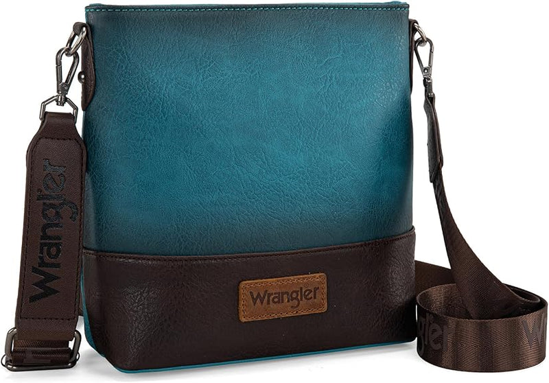 Load image into Gallery viewer, WG20-8360TQ - Wrangler Crossbody Bag - Turquoise
