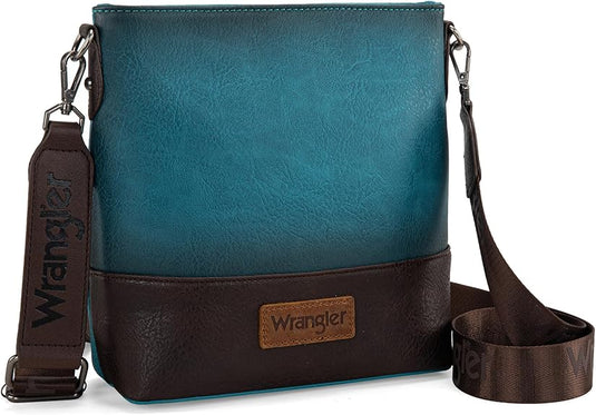 WG20-8360TQ - Wrangler Crossbody Bag - Turquoise