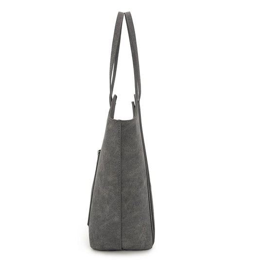 WG218-8250BK - Wrangler Aztec Embroidered Tote Bag - Black