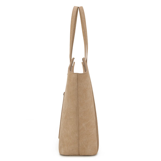 WG218-8250TN - Wrangler Aztec Embroidered Tote Bag - Tan