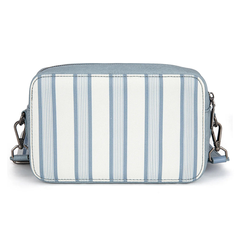 Load image into Gallery viewer, WG2207-3006JN - Wrangler Stripe Printed Crossbody Purse W/ Wallet Compartment

