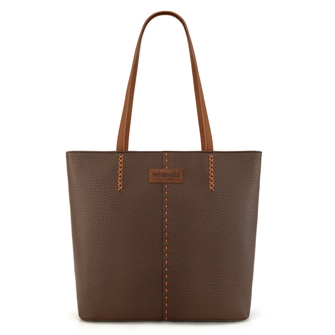 WG247-2002CF - Wrangler Buckle Hobo/Crossbody Bag-Coffee