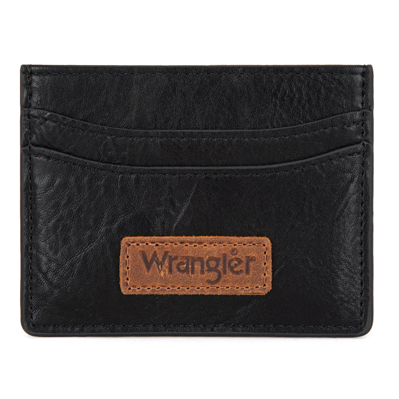 Load image into Gallery viewer, WG3-0056BK -  Wrangler 3PCs Set Mini Top Handle Crossbody/Wallet/Card Case Set - Black
