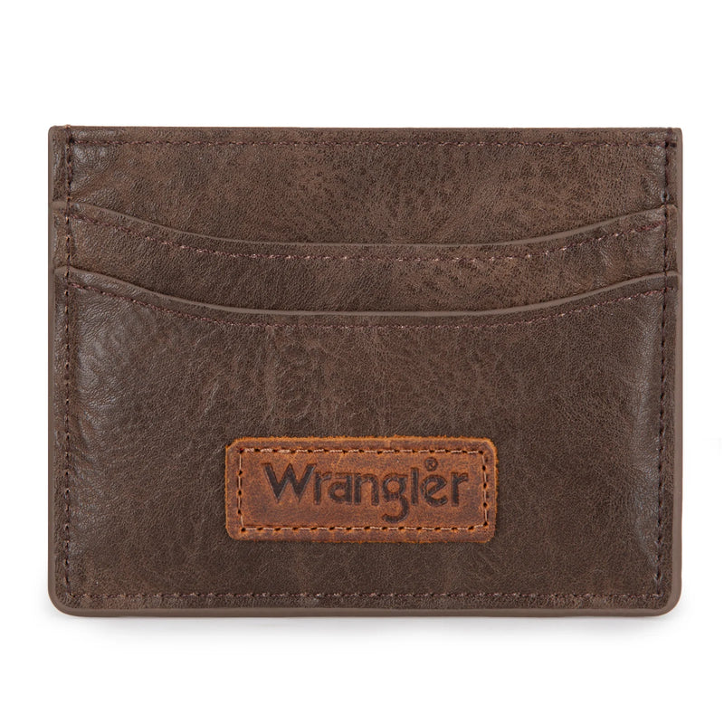 Load image into Gallery viewer, WG3-0056CF - Wrangler 3PCs Set Mini Top Handle Crossbody/Wallet/Card Case Set - Coffee
