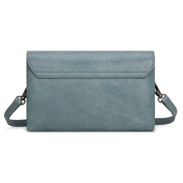 Load image into Gallery viewer, WG320-209JN - Wrangler Vintage-Inspired Crossbody Bag - Jean
