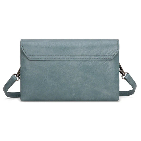 WG320-209JN - Wrangler Vintage-Inspired Crossbody Bag - Jean
