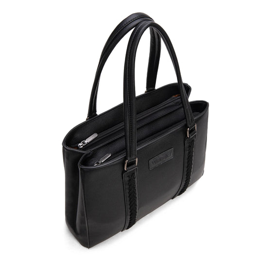 WG387-8119BK - Wrangler Dual Compartment Carry-All Tote - Black