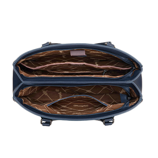 WG387-8119NY - Wrangler Dual Compartment Carry-All Tote - Navy