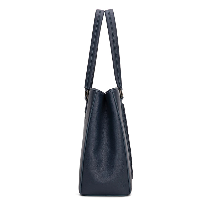 Load image into Gallery viewer, WG387-8119NY - Wrangler Dual Compartment Carry-All Tote - Navy
