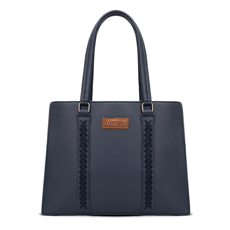 Load image into Gallery viewer, WG387-8119NY - Wrangler Dual Compartment Carry-All Tote - Navy

