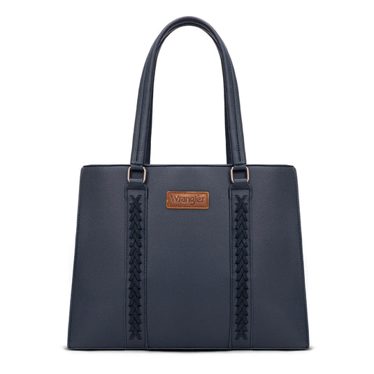 WG387-8119NY - Wrangler Dual Compartment Carry-All Tote - Navy