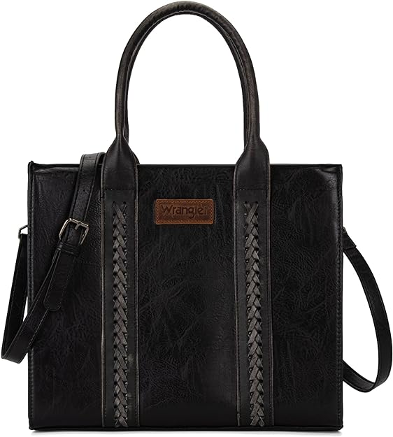 Load image into Gallery viewer, WG70-8317EBK - Wrangler Carry-All Tote/Crossbody - Black
