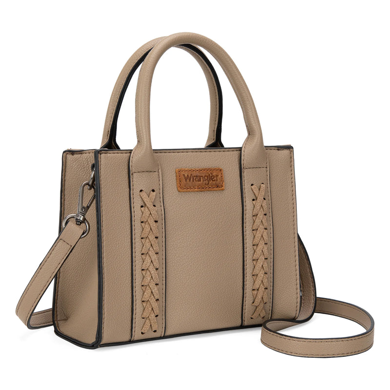 Load image into Gallery viewer, WG70S-8120KH - Wrangler Whipstitch Mini Tote/Crossbody - Khaki
