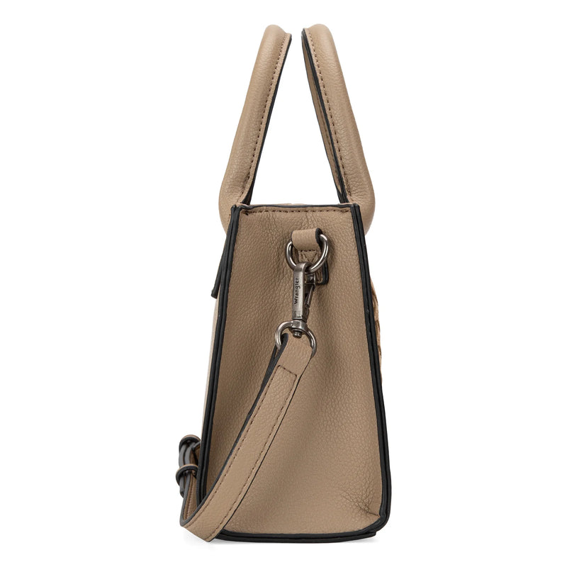 Load image into Gallery viewer, WG70S-8120KH - Wrangler Whipstitch Mini Tote/Crossbody - Khaki
