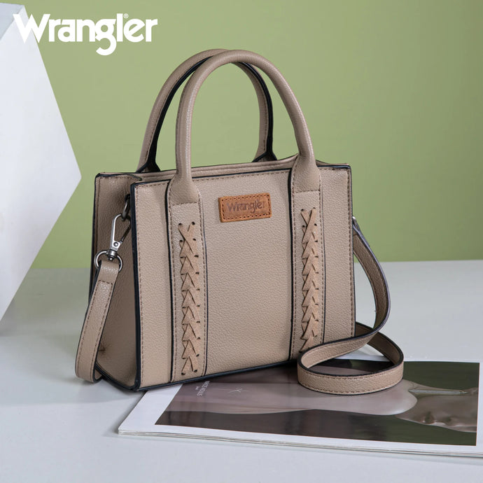 WG70S-8120KH - Wrangler Whipstitch Mini Tote/Crossbody - Khaki