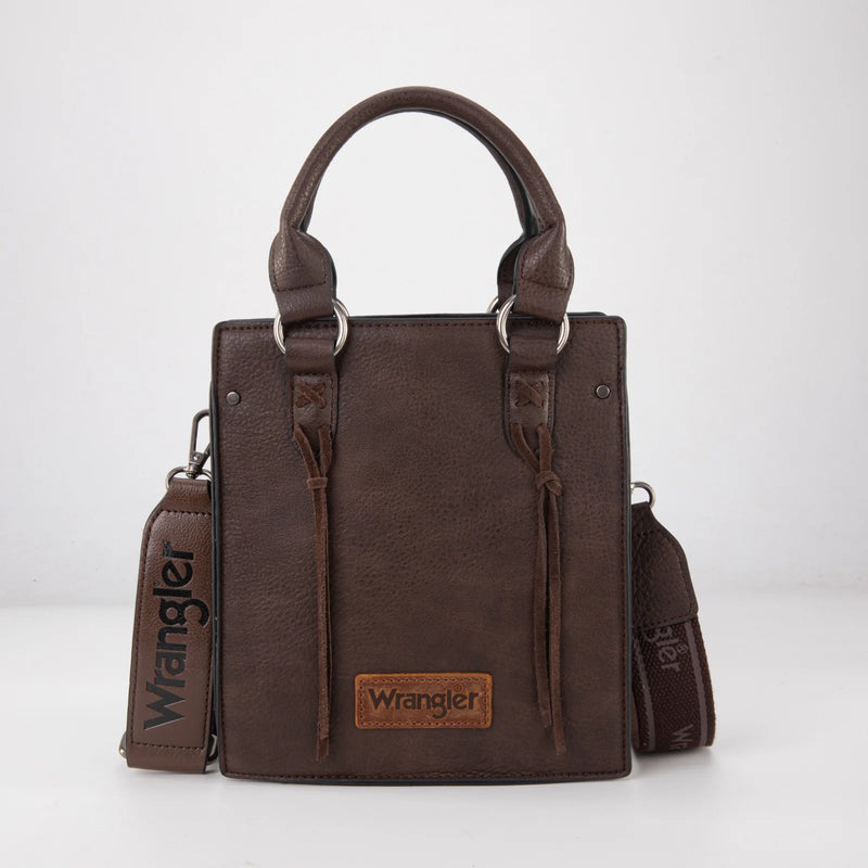 Load image into Gallery viewer, WG270-8119CF - Wrangler North South Mini Tote/Crossbody - Coffee
