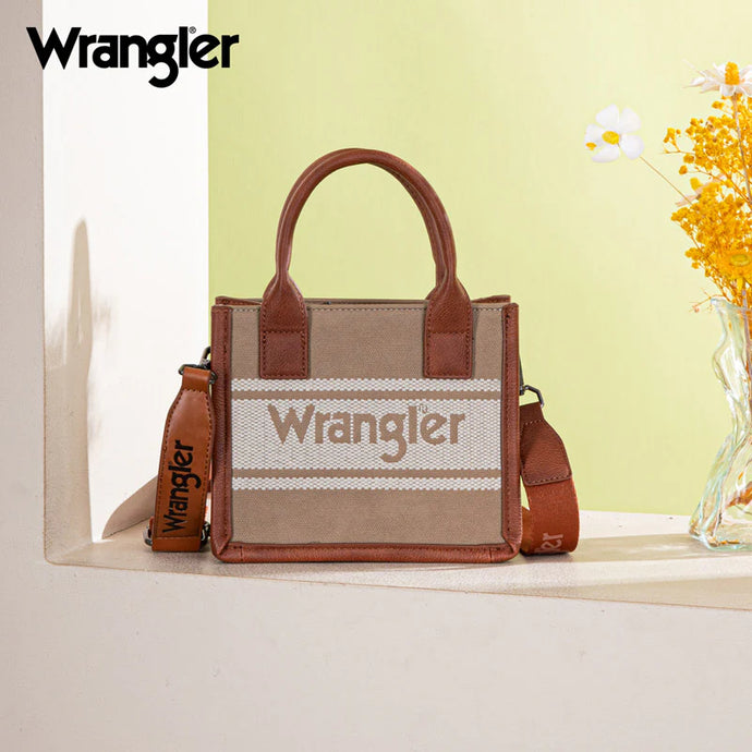 WG171-2811KH - Wrangler Logo Mini Tote/Crossbody