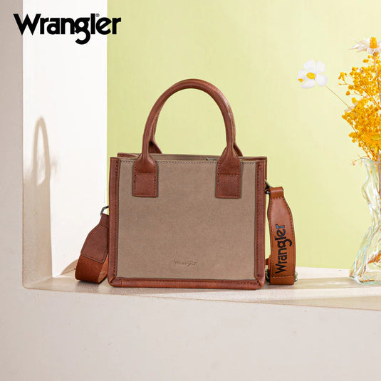 WG171-2811KH - Wrangler Logo Mini Tote/Crossbody
