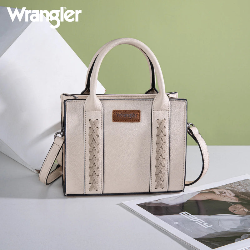 Load image into Gallery viewer, WG70S-8120BG - Wrangler Whipstitch Mini Tote/Crossbody - Beige
