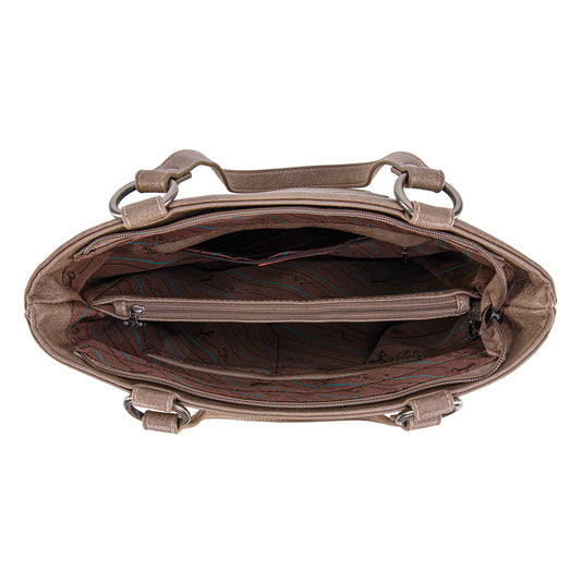 MW1330G-8317KH - Montana West Tooled/Embroidered Collection Concealed Carry Tote