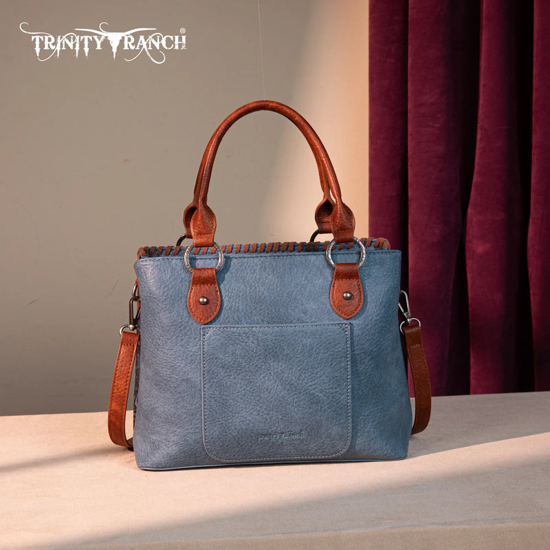 Load image into Gallery viewer, TR192G-8322JN - Trinity Ranch Concho Collection Tote/Crossbody
