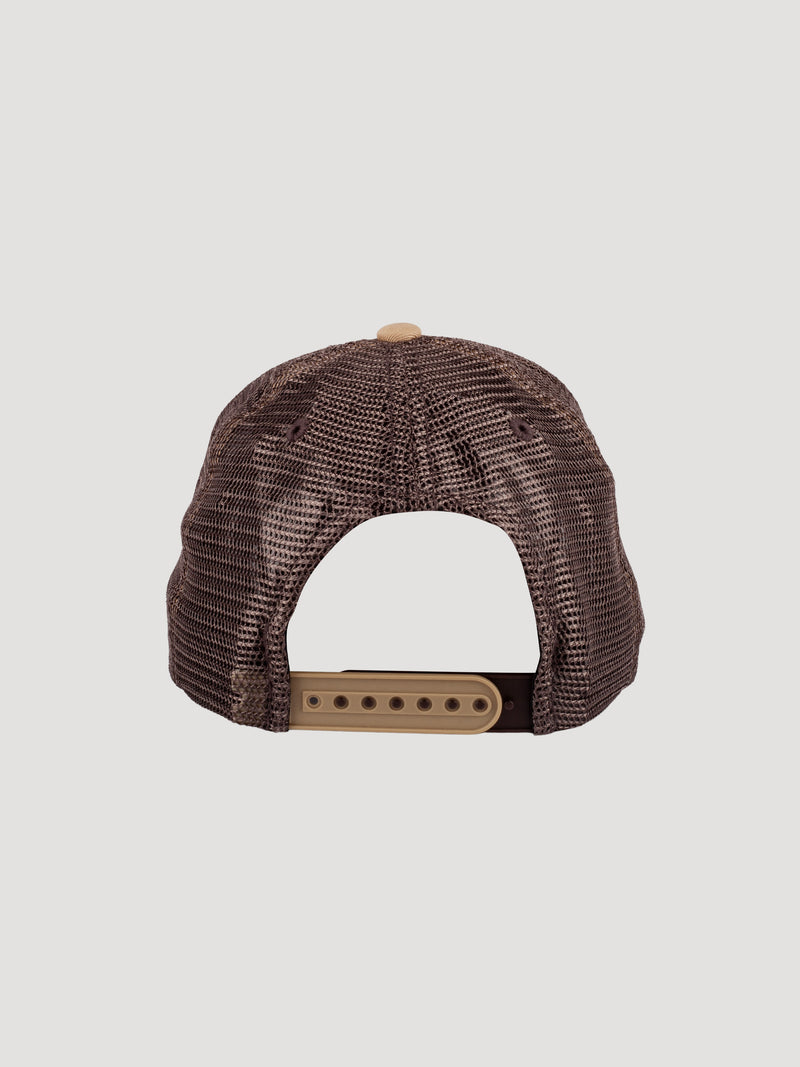 Load image into Gallery viewer, WRNGGRT0003 - Wrangler The Grit Khaki/ Dark Brown Cap
