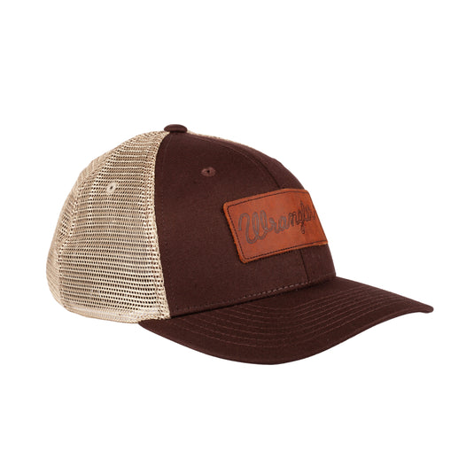 WRNGLGN0001 - Wrangler Legend Dark Brown/ Khaki Cap
