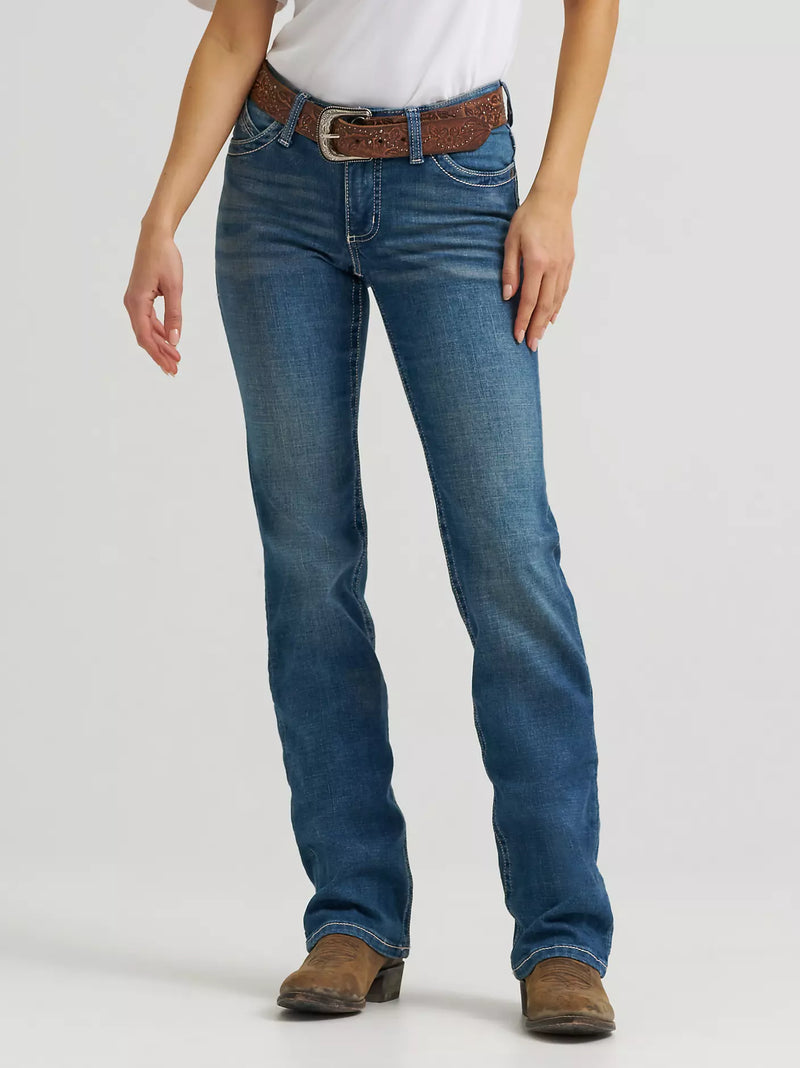 Load image into Gallery viewer, WRW60DS - Women's Wrangler® Ultimate Riding Jean Willow Mid-Rise Bootcut
