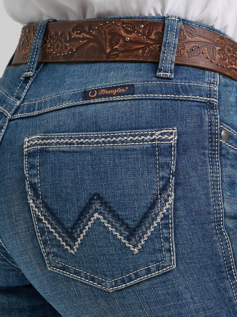 Load image into Gallery viewer, WRW60DS - Women's Wrangler® Ultimate Riding Jean Willow Mid-Rise Bootcut
