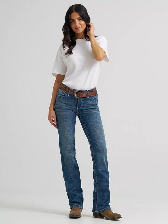 WRW60DS - Women's Wrangler® Ultimate Riding Jean Willow Mid-Rise Bootcut