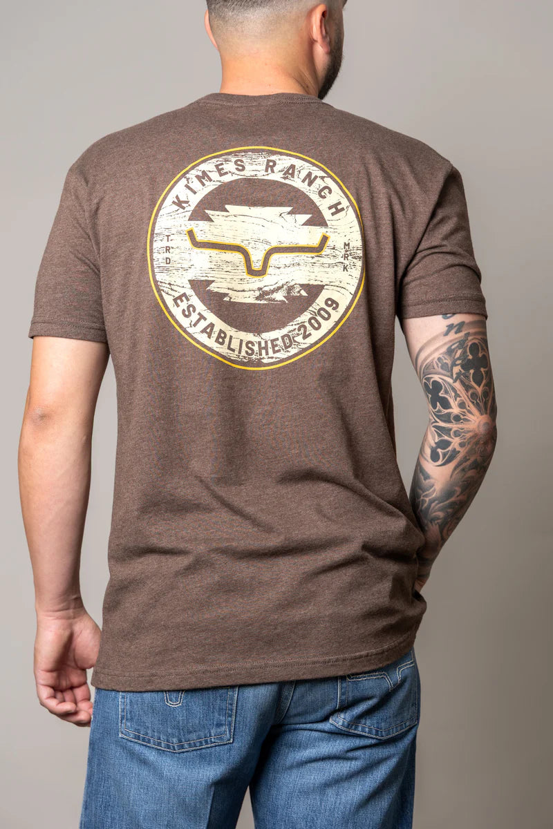 Load image into Gallery viewer, MSH0000160 - Kimes Ranch Wood Stamp T Shirt
