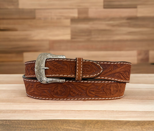 XIB-22 - Twisted X Brown Roughout Belt